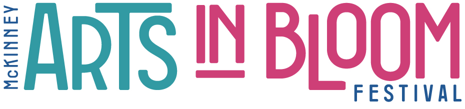 Logo for McKinney Arts in Bloom Festival 2024