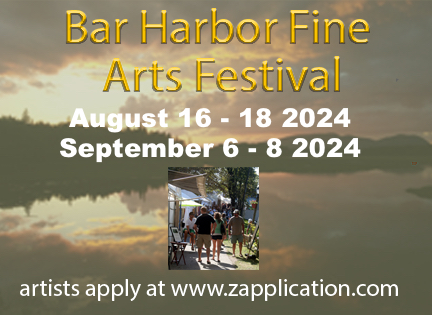 Logo for Bar Harbor Fine Arts Festival 2024