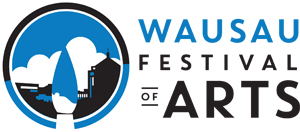 Logo for Wausau Festival of Arts 2024