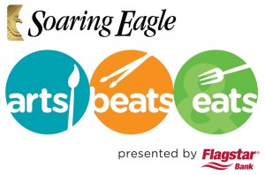 Logo for Arts, Beats & Eats 2024