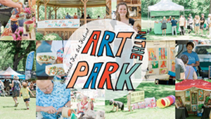 Logo for Art in the Park Festival 2024 - Lanesboro Arts