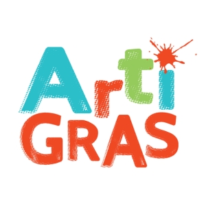 Logo for Arti Gras 2024