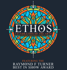 Logo for Ethos Celebration of the Arts 2024