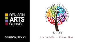 Logo for North Texas Arts Festival 2024