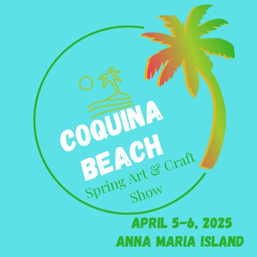 Logo for Coquina Beach Spring Art & Craft Show - April 4-5, 2025