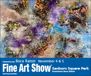 ZAPP Event Information Boca Raton Fine Art Show 2023 November 4
