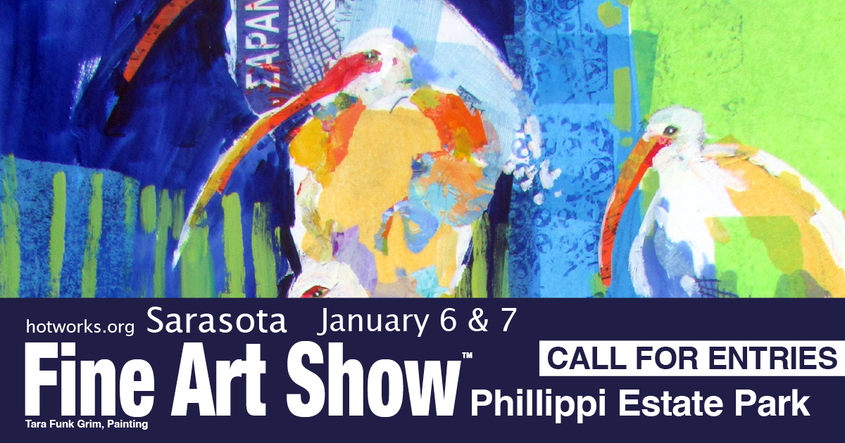 ZAPP Event Information Sarasota Fine Art Show January 6 & 7, 2025