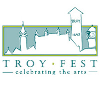 Logo for TroyFest Art & Craft Festival 2024
