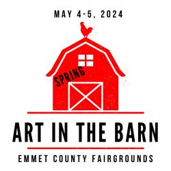 Logo for Art in the Barn – Petoskey Spring May 4-5, 2024