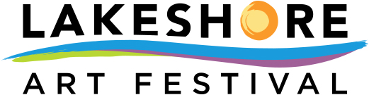 Logo for Lakeshore Art Festival 2024