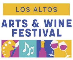 Logo for Los Altos Arts & Wine Festival 2024