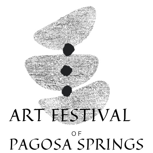 Logo for ART Festival of Pagosa Springs 2024