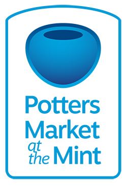 Logo for Potters Market at the Mint 2024