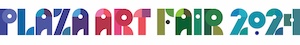 Logo for Plaza Art Fair 2024