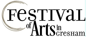 Logo for Festival of Arts in Gresham 2024