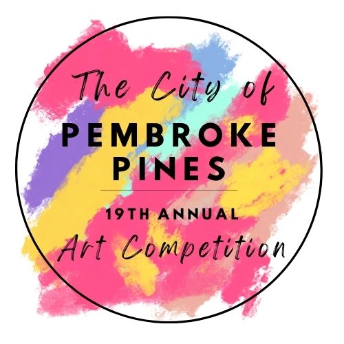 Logo for City of Pembroke Pines 19th Annual Art Competition 2024