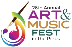 Logo for Art & Music Fest in the Pines 26th Annual - 2024