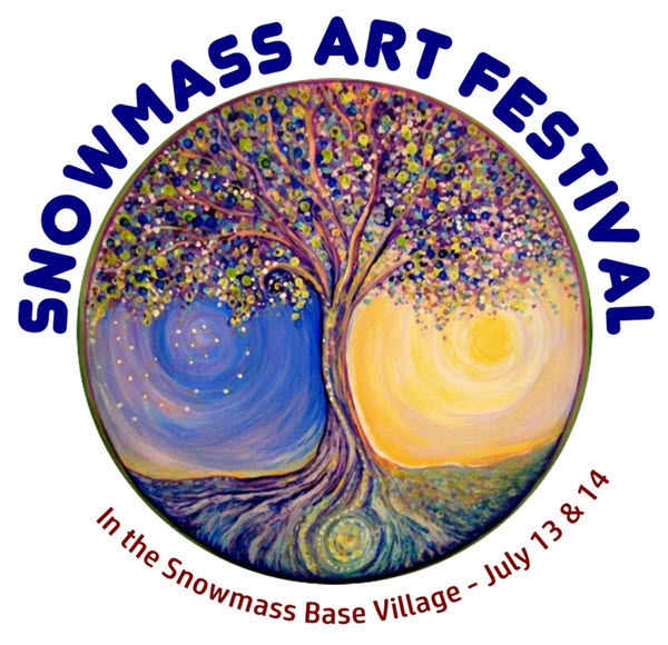 Logo for Snowmass Art Festival in Aspen Snowmass 2024