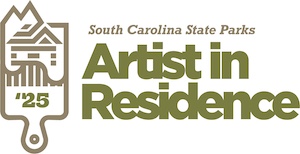 Logo for South Carolina State Parks Artist in Residence Program 2025