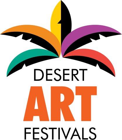 Logo for Desert Art Festival - February 14 - 16, 2025