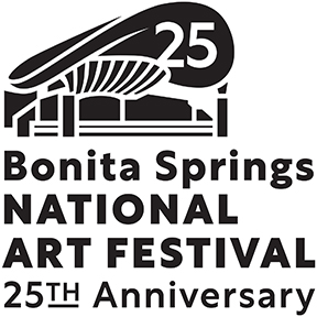 Logo for Bonita Springs National Art Festival 2025 (SHOW 1)