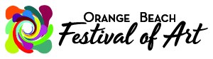 Logo for Orange Beach Festival of Art 2025