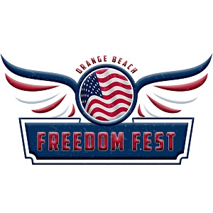 Logo for Orange Beach Freedom Fest 2024