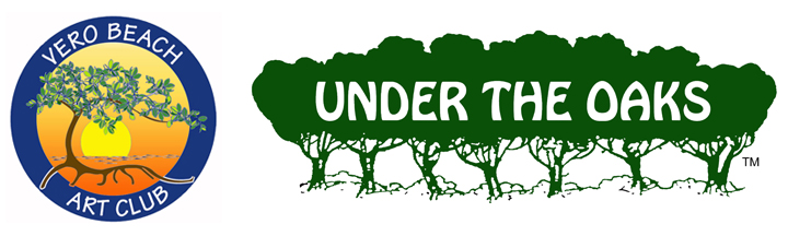 Logo for Under the Oaks Fine Arts and Craft Show 2025