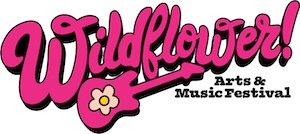 Logo for Wildflower! Arts & Music Festival 2025