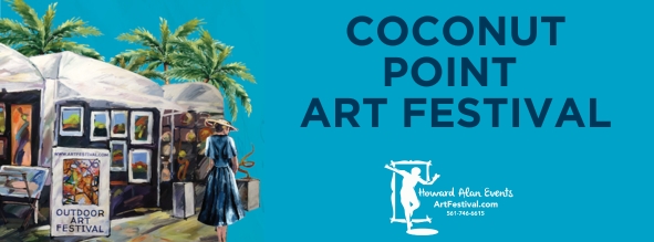 Logo for Coconut Point Art Fair 19th Annual: February 2025 (Estero, FL) Howard Alan Events