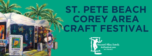 Logo for St. Pete Beach Corey Art & Craft Fair: January 2025 (31st Annual) American Craft Endeavors 