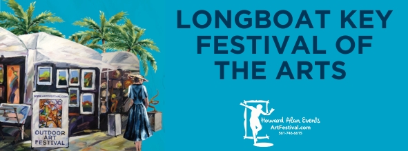 Logo for Longboat Key Festival of the Arts 4th Annual February 2025 Howard Alan Events (Sarasota County, FL)