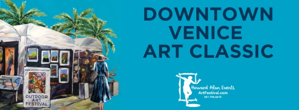 Logo for Downtown Venice Art Classic March 2025, 24th Annual Downtown Venice, FL HAE