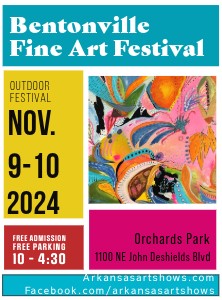 Logo for Bentonville Fine Art Festival - November 9 - 10, 2024