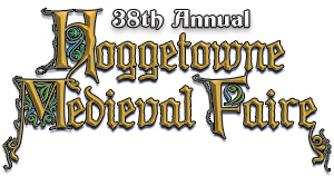 Logo for Hoggetowne Medieval Faire 2025 - 38th Annual