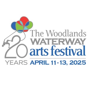 Logo for Woodlands Waterway Arts Festival 2025