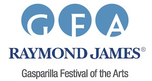 Logo for Gasparilla Festival of the Arts 2025