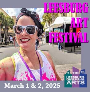 Logo for Leesburg Art Festival 2025