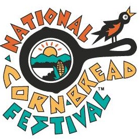 Logo for National Cornbread Festival 2025