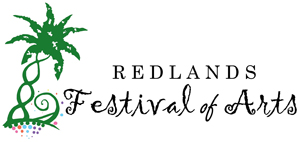 Logo for Redlands Festival of Arts 2025