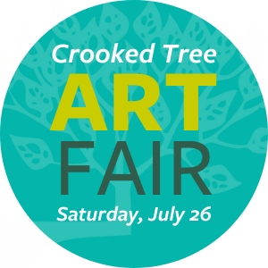 Logo for Crooked Tree Arts Center Art Fair 2025