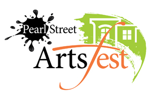 Logo for Pearl Street Arts Fest 2025