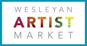 Logo for Wesleyan Artist Market 2025 - Professional Artist Application