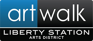 Logo for ArtWalk @ Liberty Station 2025