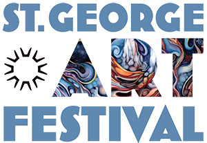 Logo for St. George Art Festival 2025