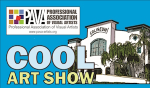 Logo for Cool Art Show by PAVA 2025