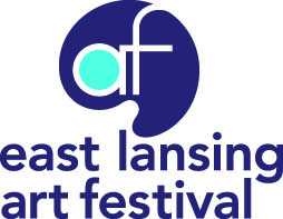 Logo for East Lansing Art Festival 2025