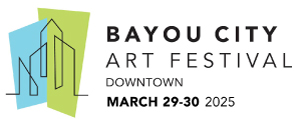 Logo for Bayou City Art Festival Downtown 2025