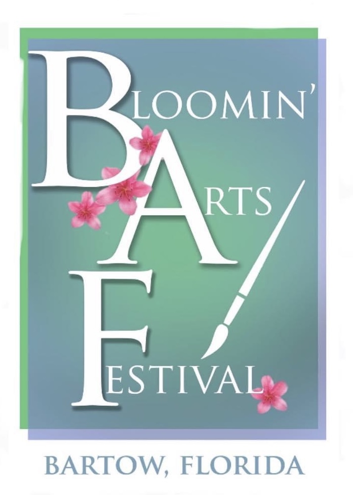 Logo for Bloomin’ Arts Festival 2025 54th Annual 