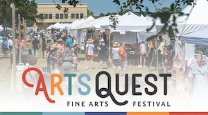 Logo for ArtsQuest Fine Arts Festival 2025